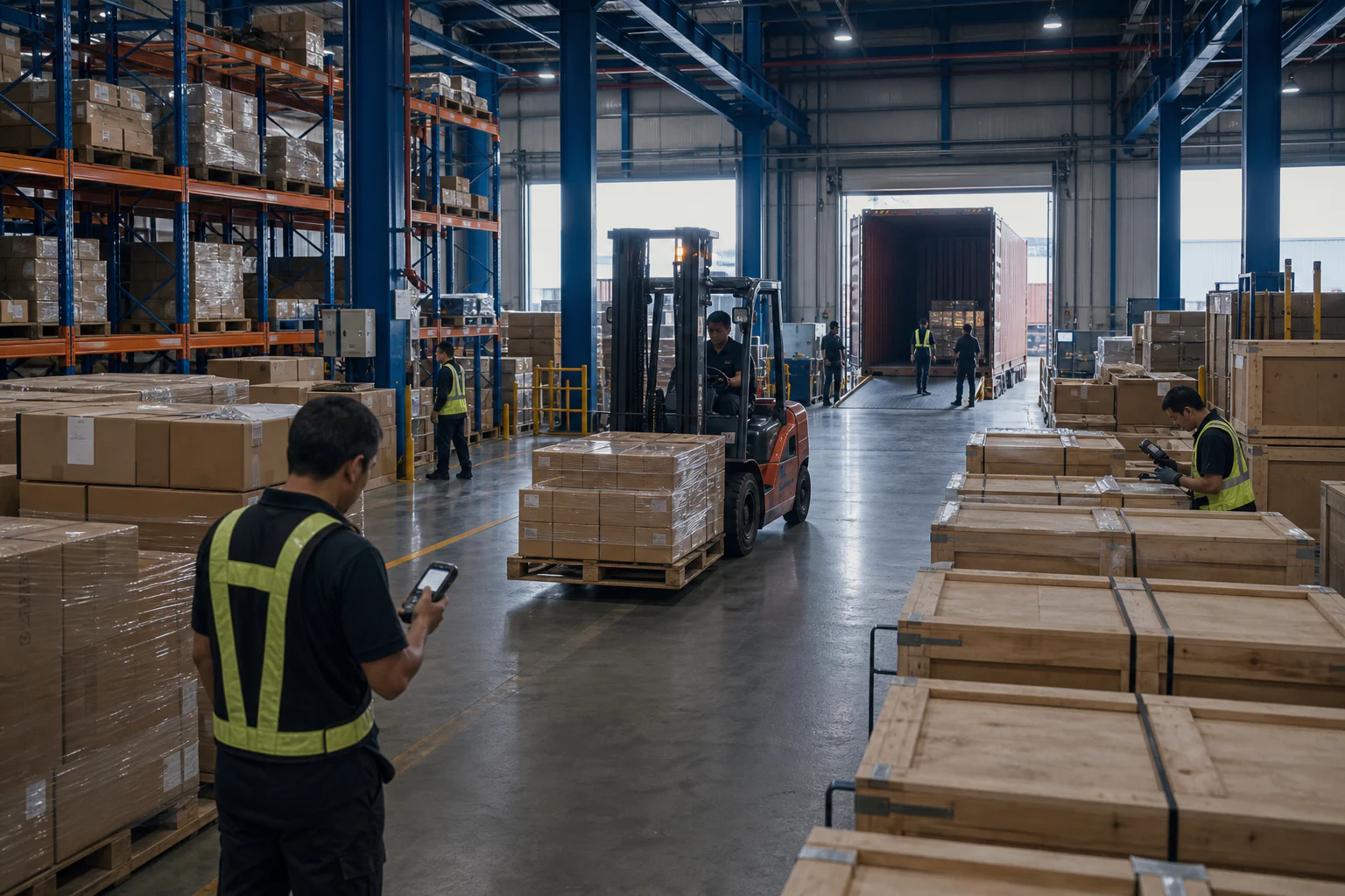 Varios proveedores. Un plan de exportación.